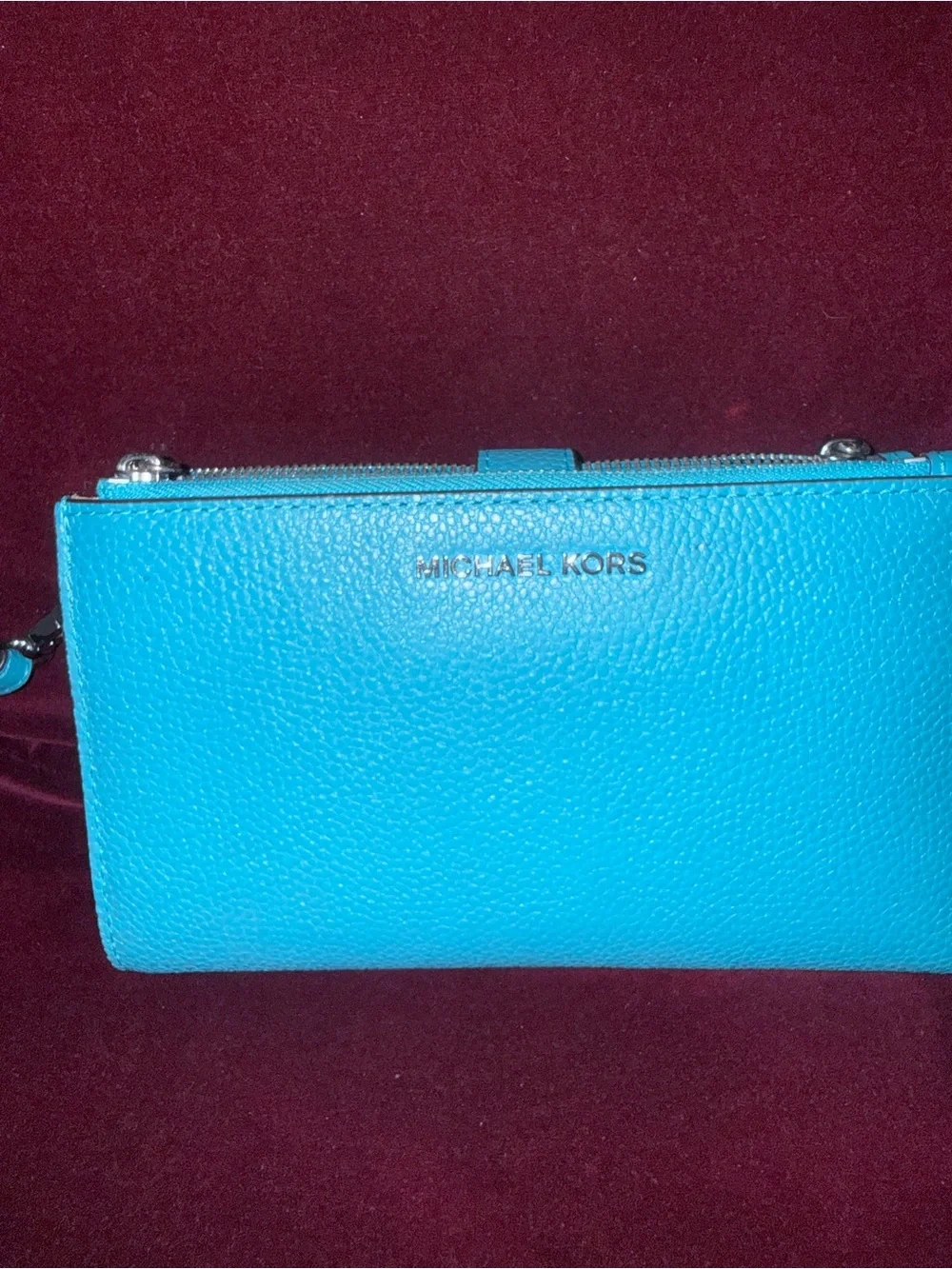 Michael Kors Emilia Goldenrod Pebbled Leather Tote and wallet set